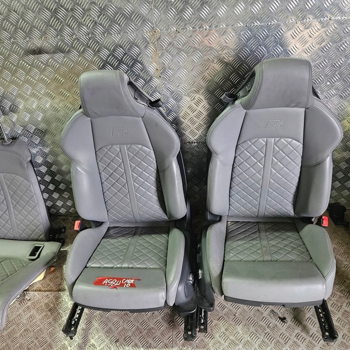 фото №6, Сидіння сидіння siwe сірий засіб audi a5 ii f5 8w cabrio кабріолет 17r