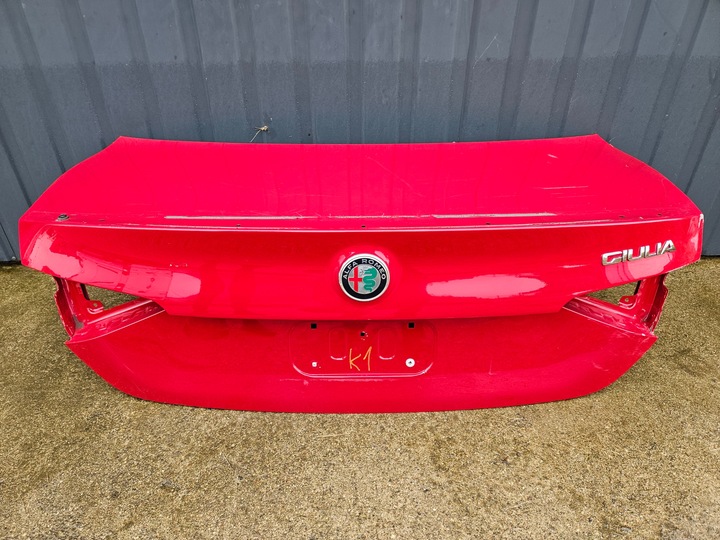 фото №1, Кришка багажника зад задня alfa romeo giulia гарна org