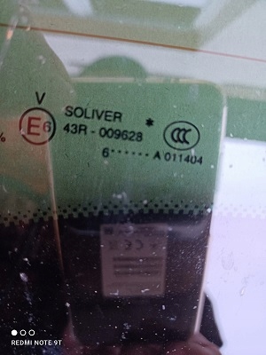 фото №5, Скло кузовна opel insignia a рестайлінг універсал 2016r lub 2015r