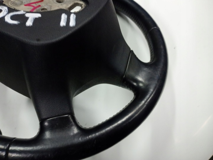 фото №15, Skoda octavia 2 ii руль обшитая кожаный руль колесо руль