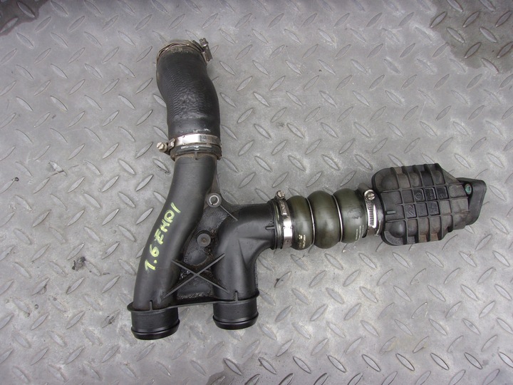фото №1, Peugeot citroen 1.6 ehdi труба шланг інтеркулер