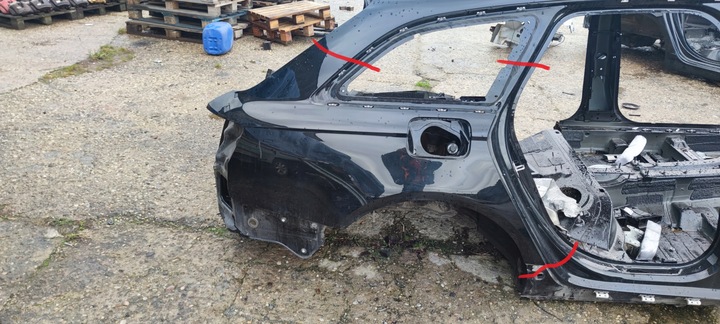 фото №1, Четверть крыло зад правая сторона audi a6 c7 универсал 2011-2017 оригинал