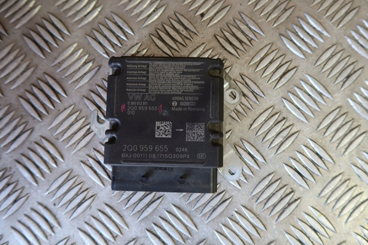 фото №1, Модуль датчик подушка безопасности polo 2g 2q0959655