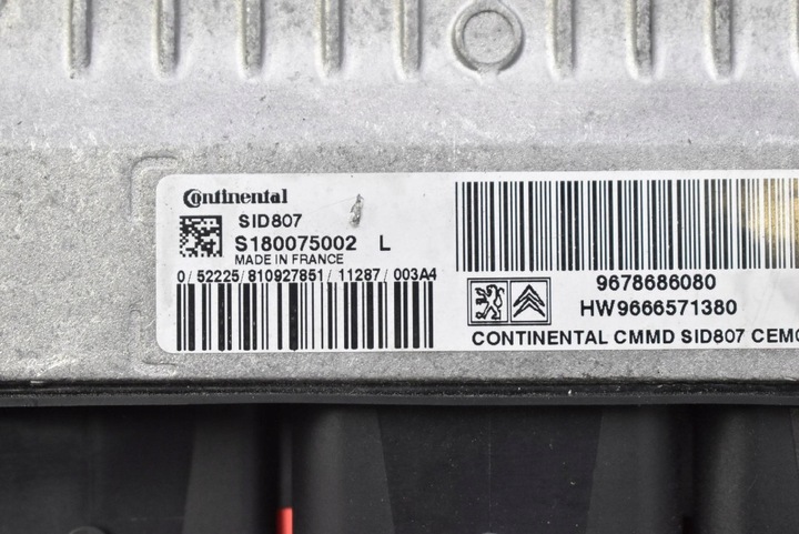 фото №7, Блок управления двигателя 9678686080 s180075002 9666571380 peugeot 3008 1 i 1.6 hdi