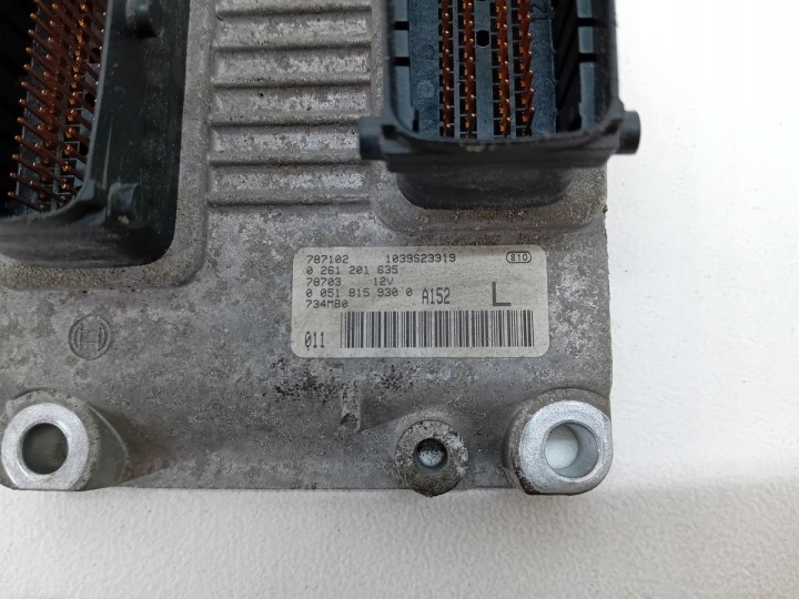 фото №7, Комп'ютер, блок керування  fiat bravo ii 1039s23319 0261201635 1.4 mpi