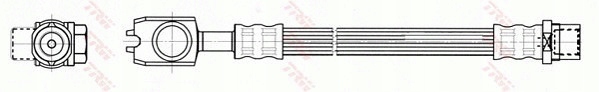 фото №15, Шланг тормозной trw 4b0611775a 8e0611775c 4b0611