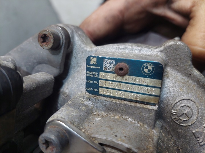 фото №9, Turbo турбонагнетатель 8508092 8508091 bmw x3 f25 3.0 d n57d30b