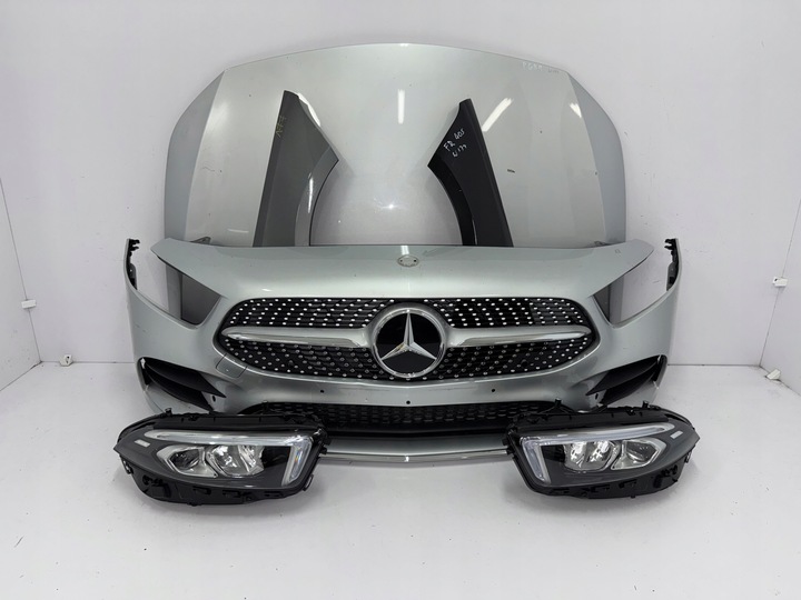 фото №1, Перед mercedes a клас w177 капот крило капот бампер amg лампи led