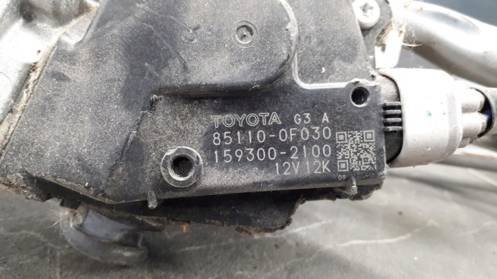 фото №9, 85110-0f030 двигун механізм склоочисника toyota verso