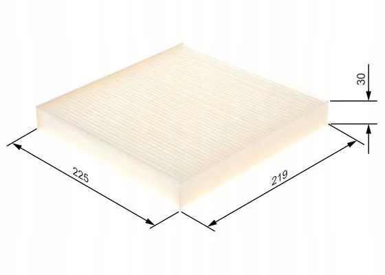 фото №10, Фільтр салонний bosch 1987432083 cu2245