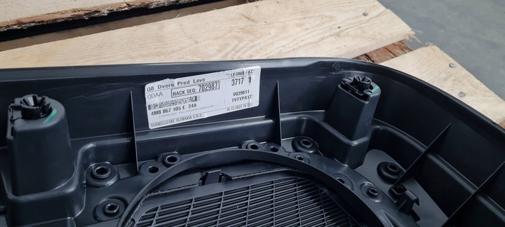 фото №14, Sq8 4m rsq8 q8 боковина обивка дверь левый перед алькантара 24r 4m8867105e