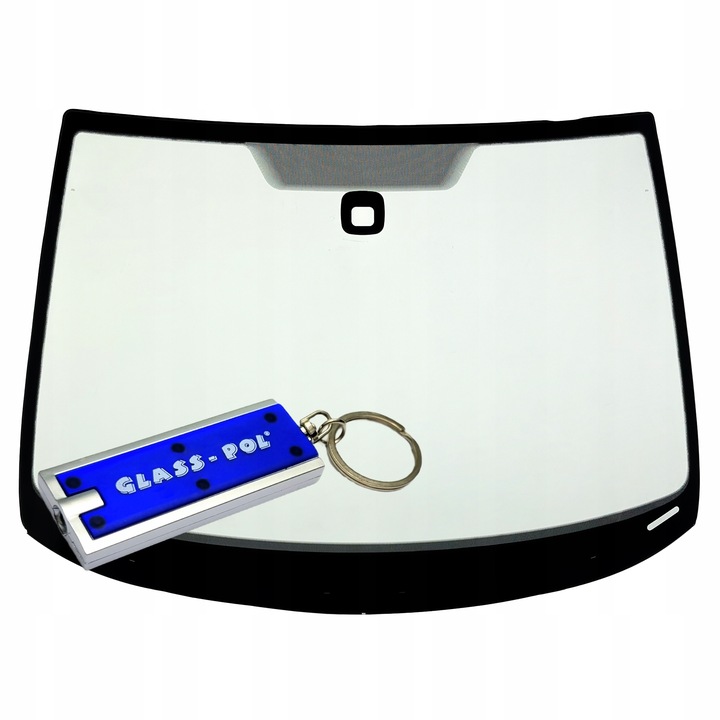 фото №1, Стекло лобовое передняя skoda octavia ii 2004-2013 датчик зелёная новая