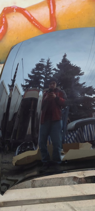 фото №9, Капот кришка двигуна сталь volvo s60 y20 дорестайлінг 04.10-05.13r колір 452