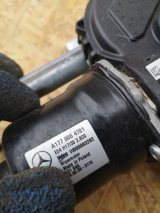 фото №9, Mercedes a-klasa w177 механизм дворник моторчик европа