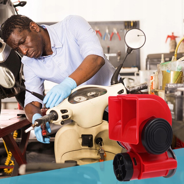 фото №11, Клаксон автомобильный klaksony dyskowe клаксон автомобильный