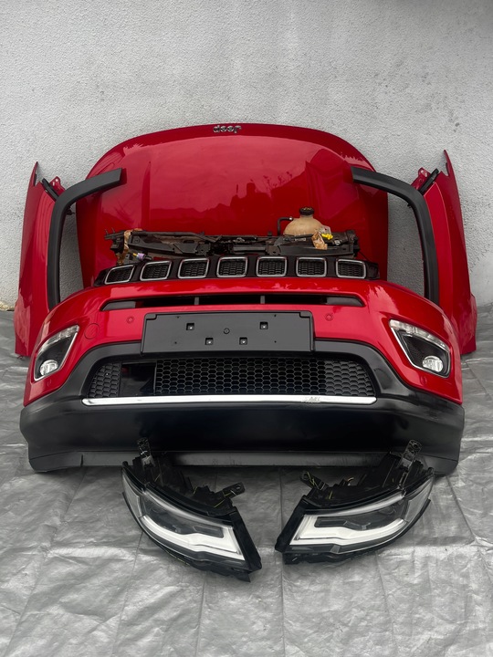 фото №1, Jeep compass ii бампер капот перед комплектний 2018-