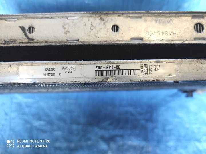 фото №10, Радиаторов воды кондиционера ford c-max mk2 1.0 b