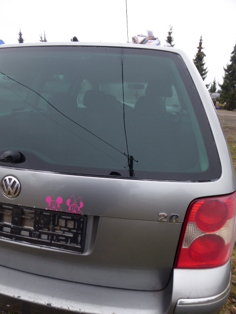 фото №3, Passat b5 рестайлінг 00-05 кришка багажника скло зад ld7w універсал 5d комплектна