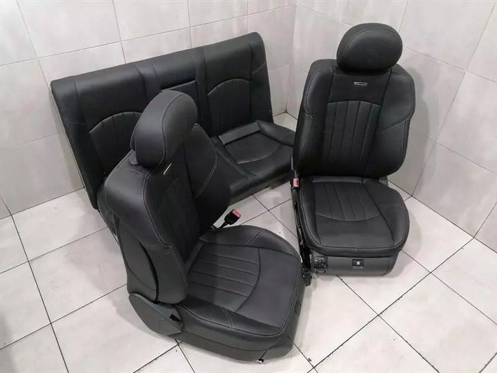 фото №8, Amg логотип crest mercedes e55 w211 сиденья передний cooled interior leather