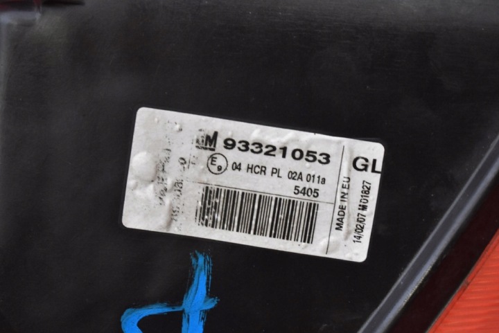 фото №12, Фара праве фара передня eu 93321053 opel meriva a рестайлінг 04-10