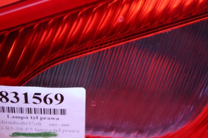 фото №6, Права фара зад задня mn105622 mitsubishi colt 6 vi z30 3d 02-09