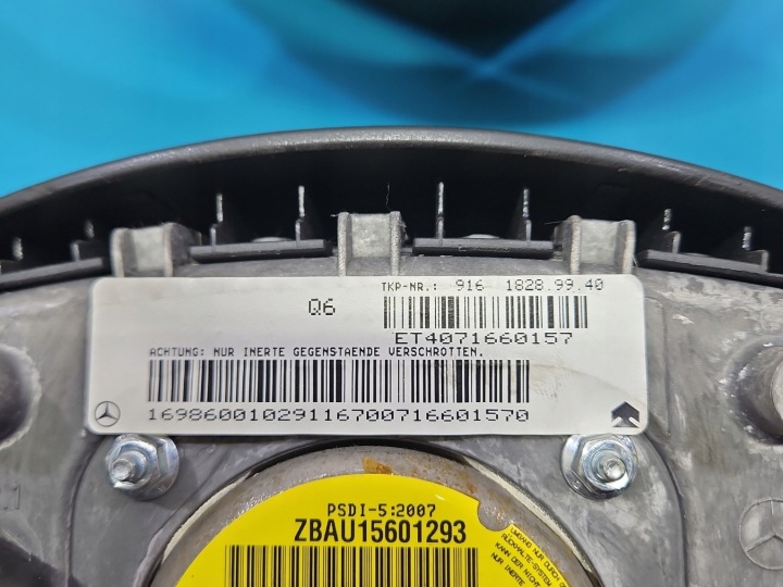 фото №14, Руль кожаный з подушка mercedes w169 a1694600503 04-08