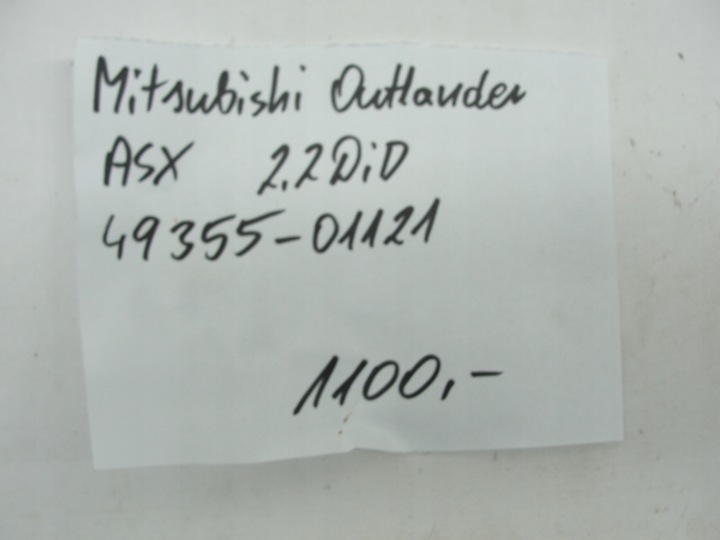 фото №7, Турбонагнетатель mitsubishi asx outlander 2,2 did 49355-01121