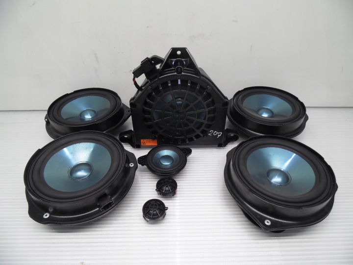 фото №1, Динамики harman кардон mercedes w207 cabrio комплект