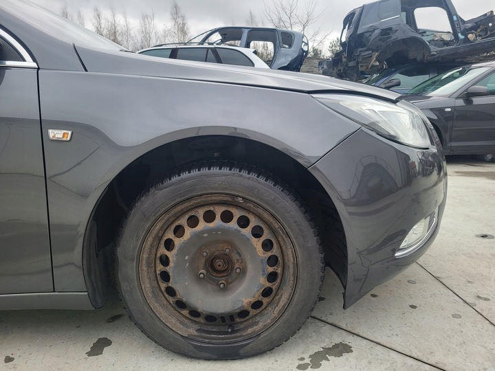 фото №12, Opel insignia i a 09r 2.8 перед капот бампер лампа ксенон крило z177 pdc