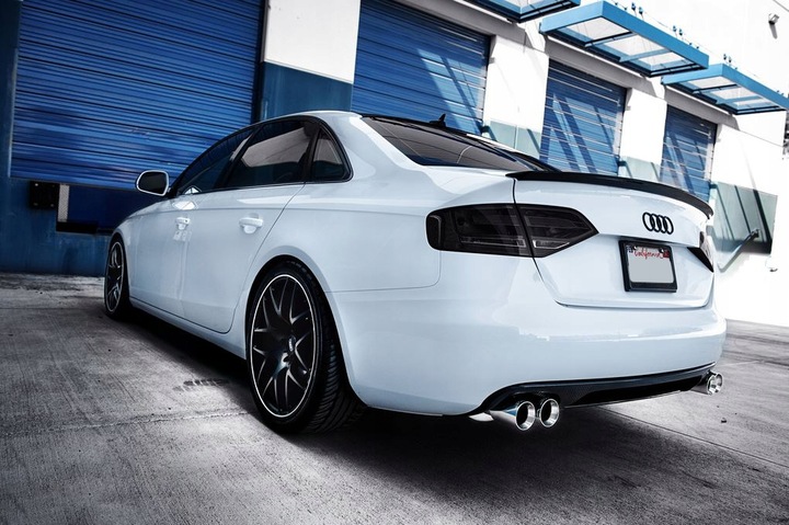 фото №13, Audi a4 b8 sedan 2008-2012 спойлер dtm підкладка!!
