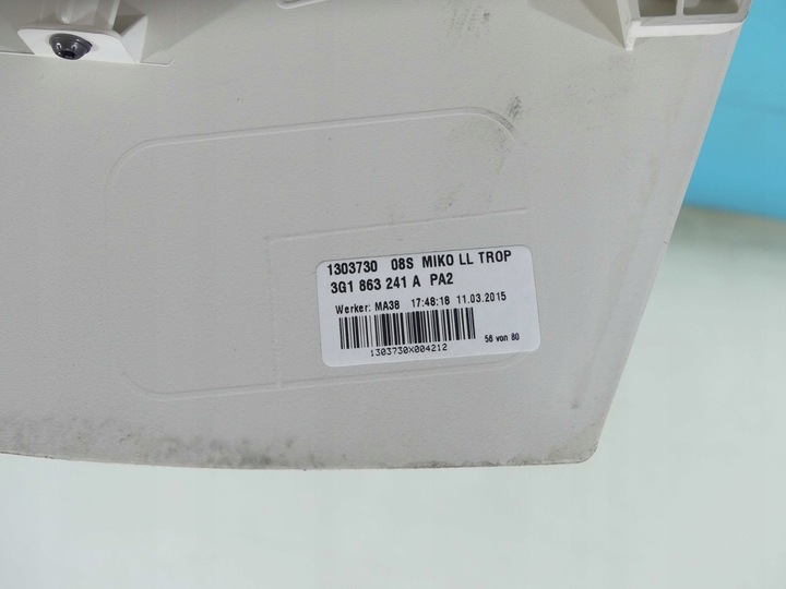 фото №9, Підлокітник тунель vw passat b8 європа