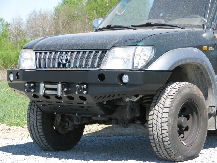 фото №8, Бампер перед передній land cruiser 90 95 сталевий
