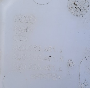 фото №3, Audi q3 8u0 бачок жидкости омывателя ксенон kpl