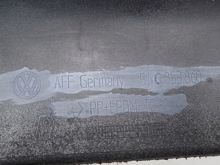 фото №11, Планка захист порога порогова права vw volkswagen golf plus v 5 11r