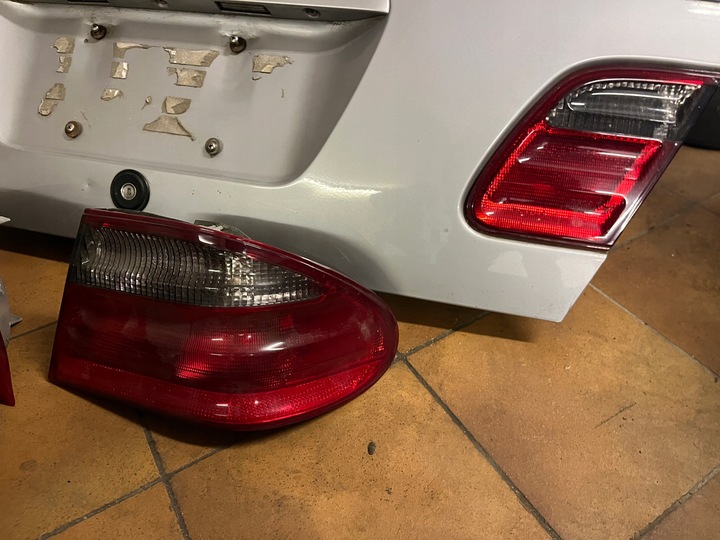 фото №6, Mercedes e клас amg w210 бампер кришка зад кузови крила pas ванна 744