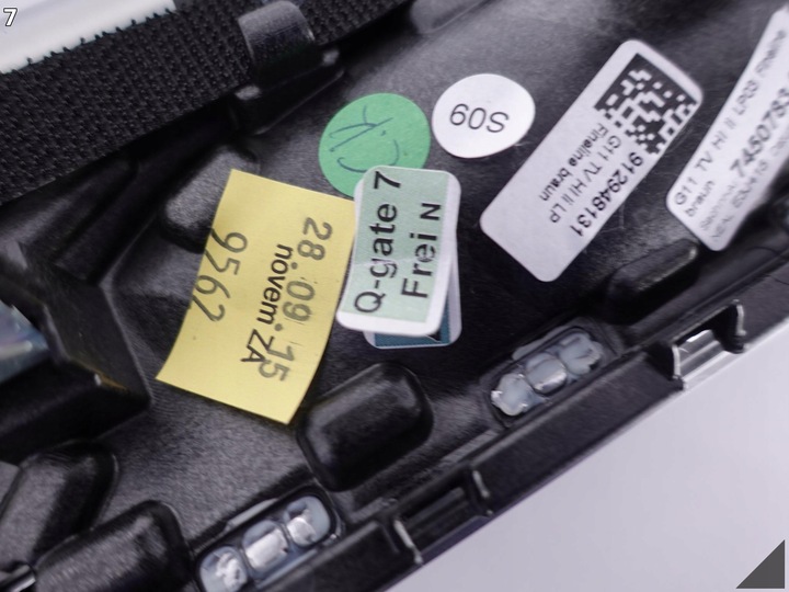 фото №8, Bmw 7 g11 g12 планка dekor fineline коричневый дверь