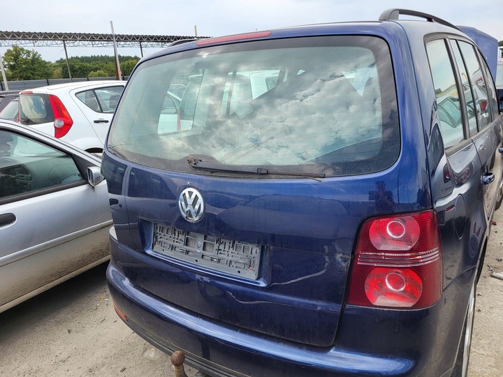 фото №8, Vw touran i рестайлинг крышка багажника синяя