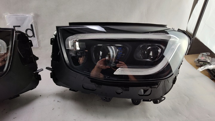 фото №6, Mercedes glc 253 рестайлинг w253 полный led левый правые multibeam фара лампа