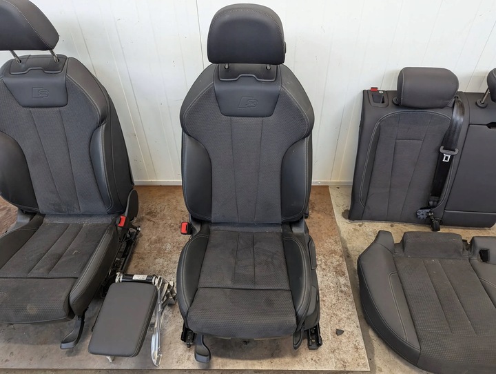 фото №6, Audi a4 b9 8w 2019-2024 сидіння диван підлокітник s-line рестайлінг підігрів sedan