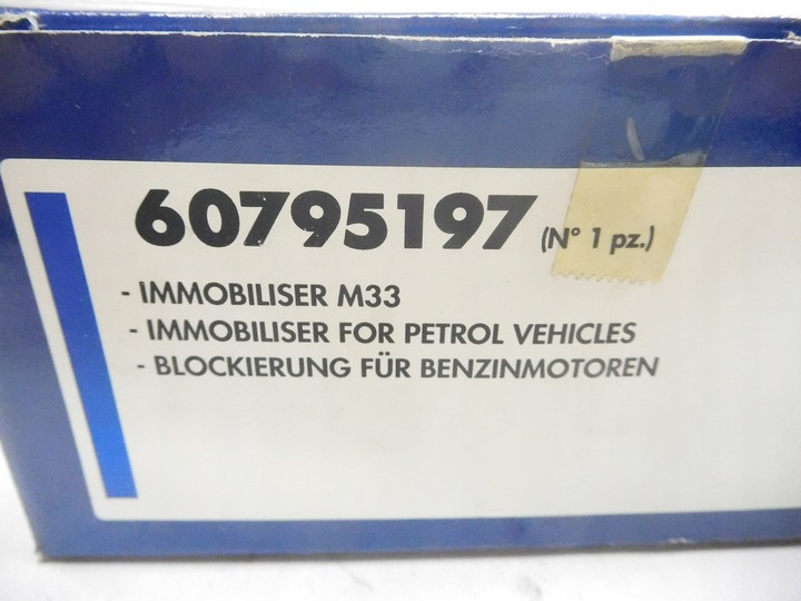фото №15, Імобілайзер m 33 fiat lancia alfa romeo оригінальний номер 60795197