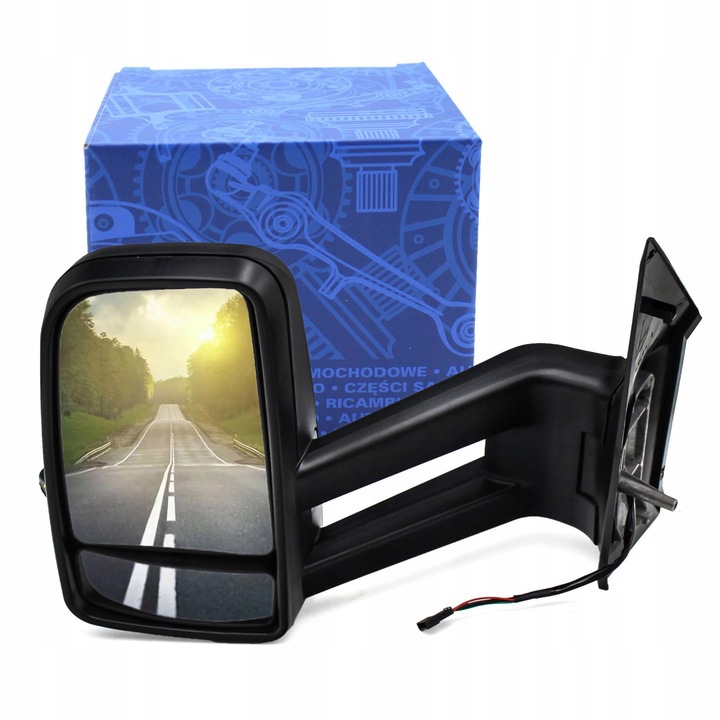 фото №1, Зеркало левая длинные mercedes sprinter 906 ,vw crafter 2006-2018 6pin