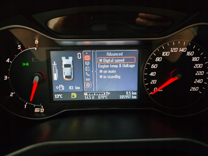 фото №10, Mondeo mk4 рестайлінг спідометр  convers дизель європа aktualizacja ustawię пробіг