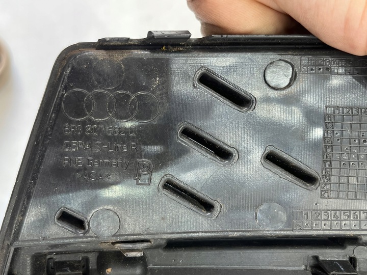 фото №10, Audi q5 8r s-line рестайлінг решітка бампера передня права 8r0807682q