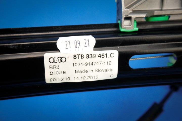 фото №8, Подъемник стекла левое audi a5 8t spb 8t8839461c