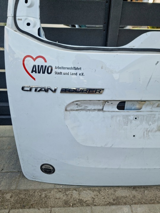 фото №5, Mercedes citan 420 w420 a420 крышка багажника задняя зад