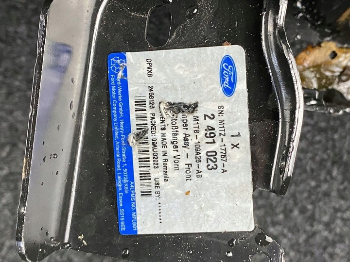 фото №7, Ford puma mk2 балка підсилювач бампера перед передня m1tz-17767-a