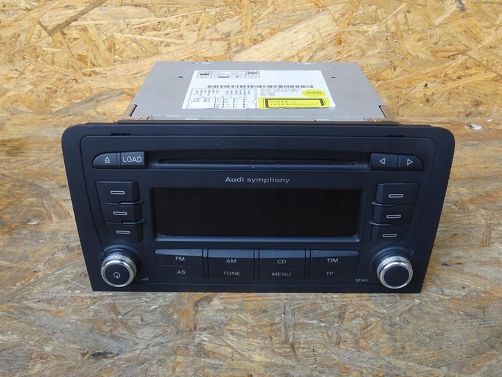 фото №11, Audi a3 8p рестайлінг 08-12 радіопрогравач радіо cd symphony 2din код 8p0035195m