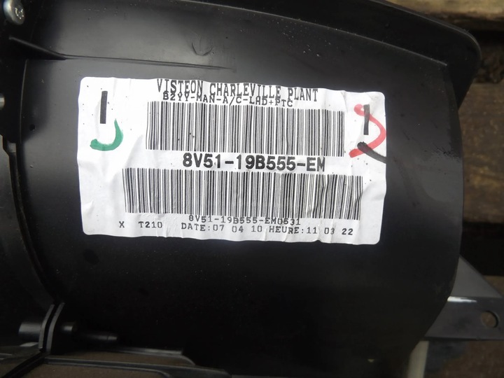 фото №5, Fiesta mk7 обігрівач кондиціонер 8v51-19b555-em