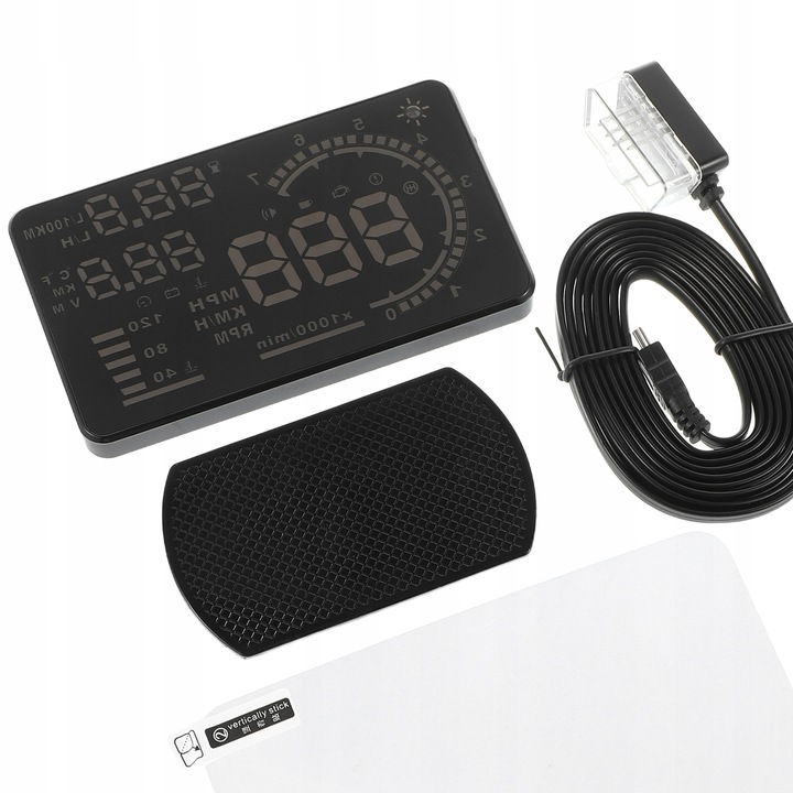 фото №15, Дисплей head up obd2 + gps smart