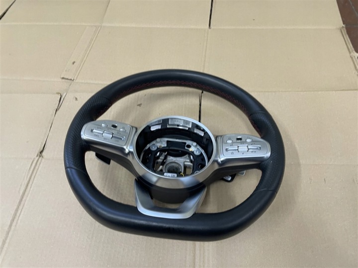 фото №7, Руль кожа мульти функция лепестки автомат mercedes cla w118 w 118